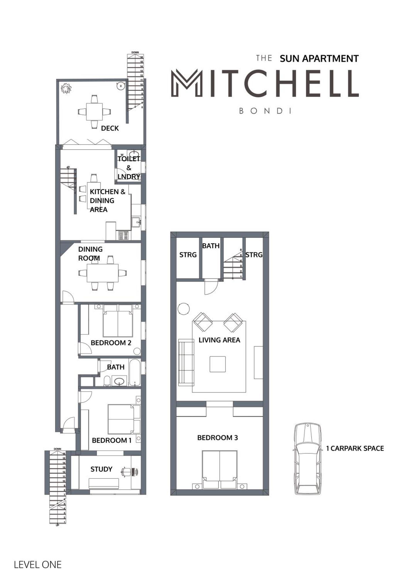 The Mitchell Bondi Apartment Sydney Bagian luar foto